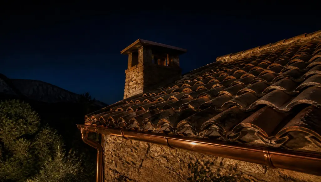 Toiture en tuiles provençales rénovée par Maison Tahri à Aubagne